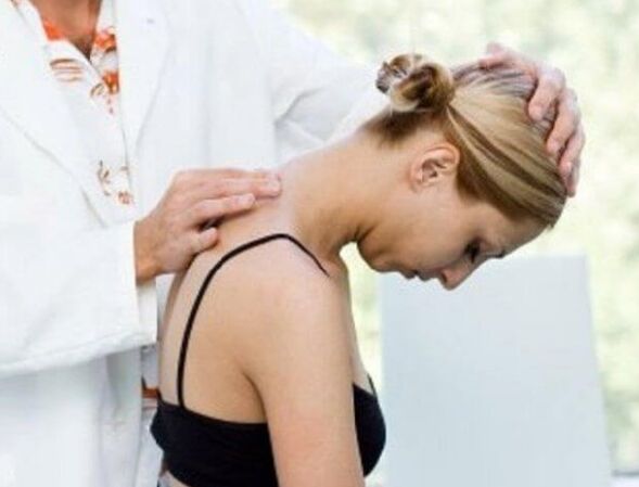 Signs of disease in the neck