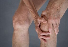 Self -knee masses with arthrosis