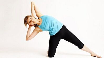 Exercises for the treatment of knee joint arthrosis