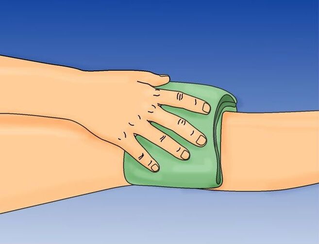 knee compress for arthrosis